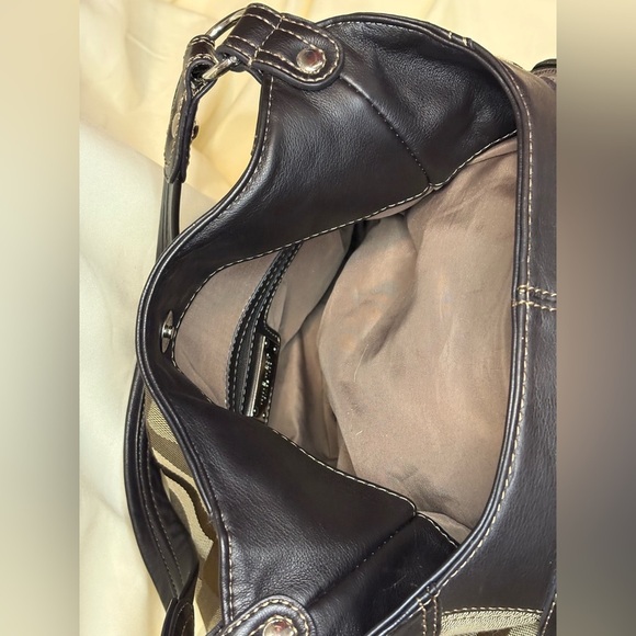 Nine West Brown and Beige Shoulder Bag - Picture 7 of 15